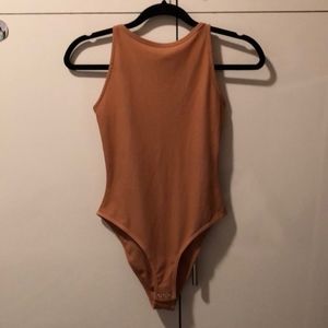 Topshop Sexy high neck, low back bodysuit!